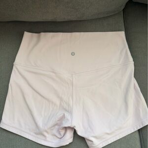 Lululemon Athletica Soft Pink Bike Shorts